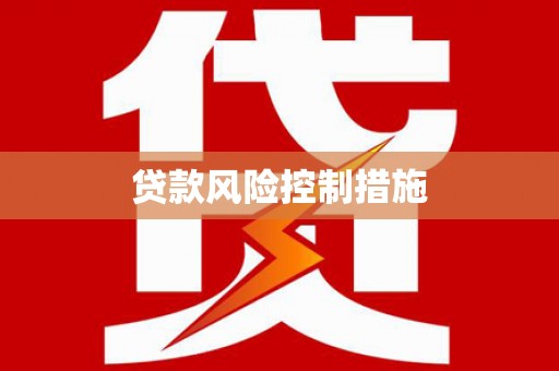 茂林贷款风险控制措施
