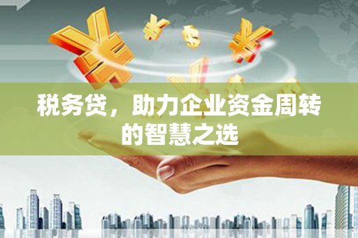 江阴税务贷，助力企业资金周转的智慧之选