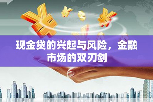 久治现金贷的兴起与风险，金融市场的双刃剑
