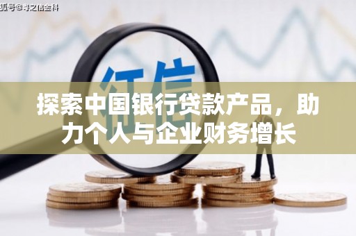 瑞芳探索中国银行贷款产品，助力个人与企业财务增长