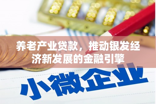 阿莲养老产业贷款，推动银发经济新发展的金融引擎