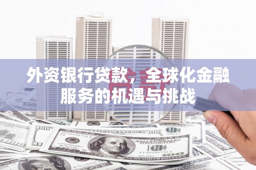 富锦外资银行贷款，全球化金融服务的机遇与挑战