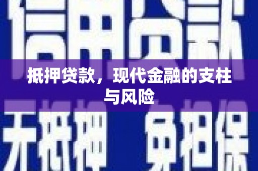 邵阳县抵押贷款，现代金融的支柱与风险