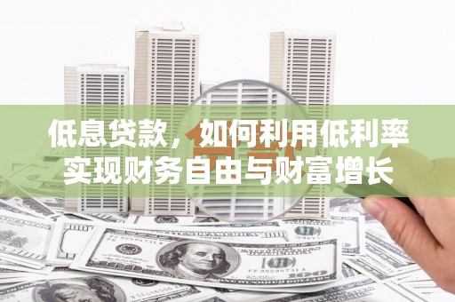 阿里山低息贷款，如何利用低利率实现财务自由与财富增长